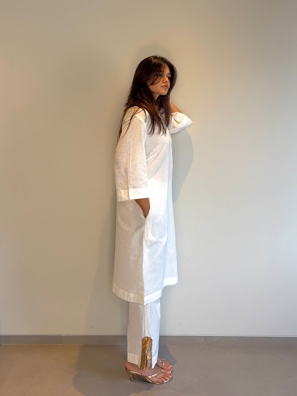Kurta Set with Gota Patti Detailing