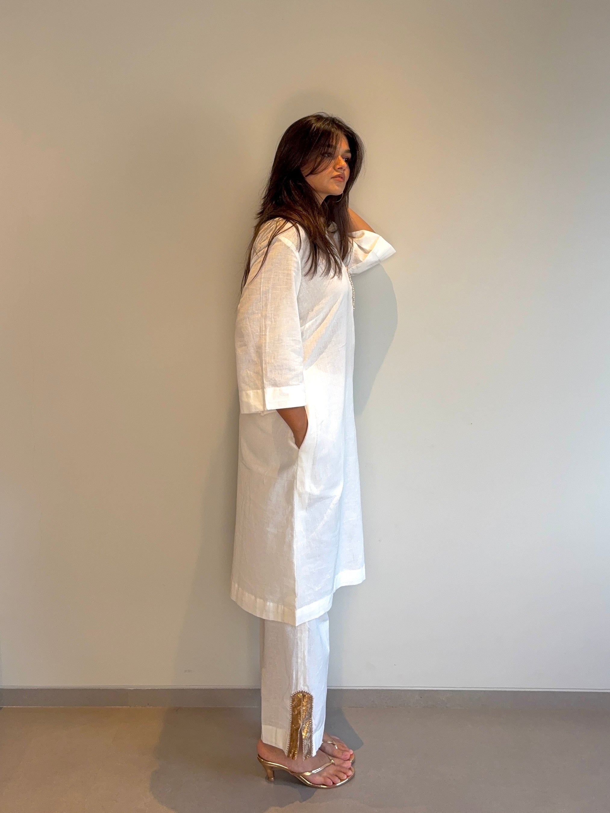 Kurta Set with Gota Patti Detailing