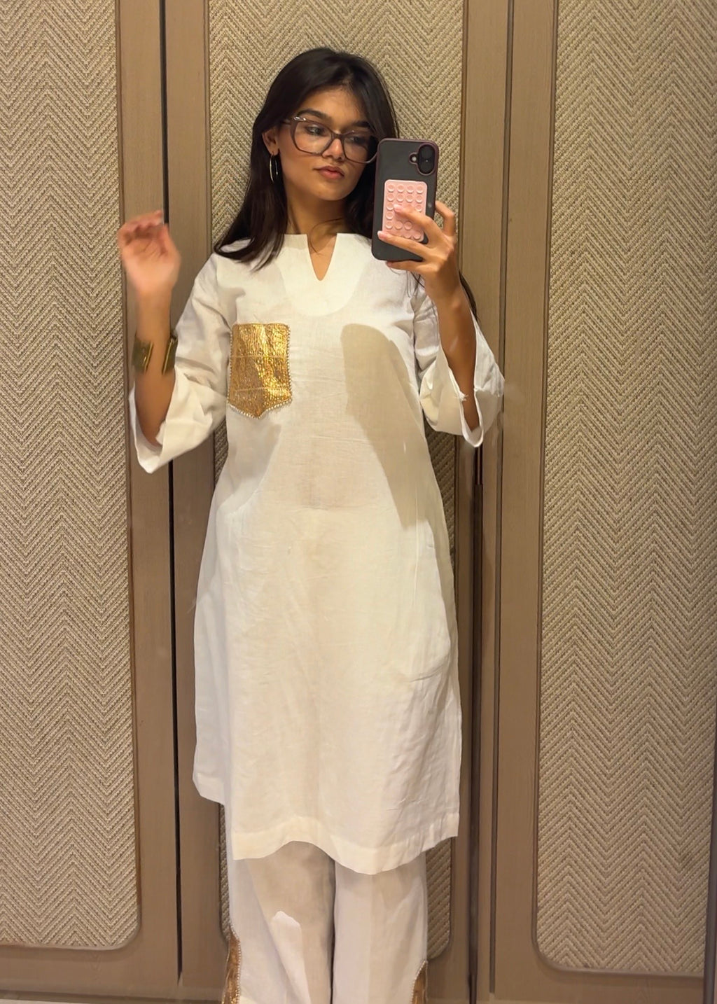 Kurta Set with Gota Patti Detailing