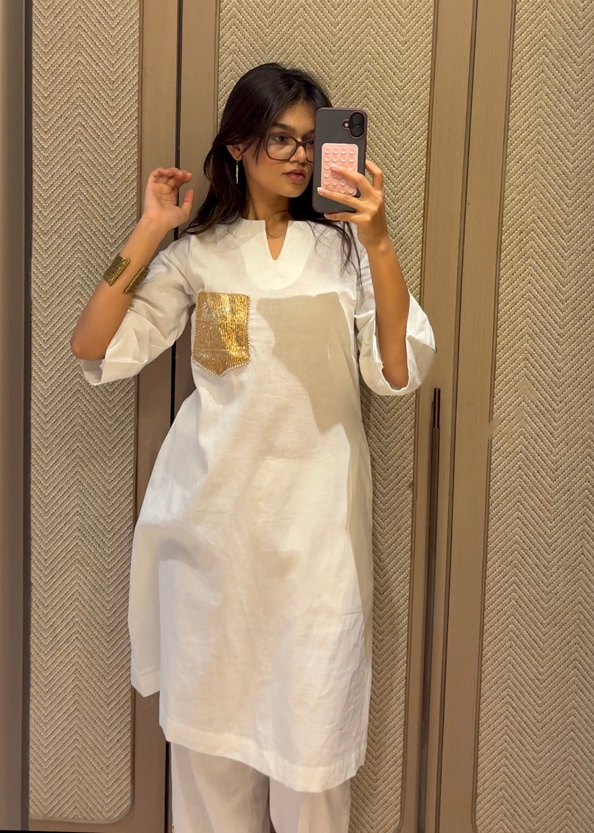 Kurta Set with Gota Patti Detailing