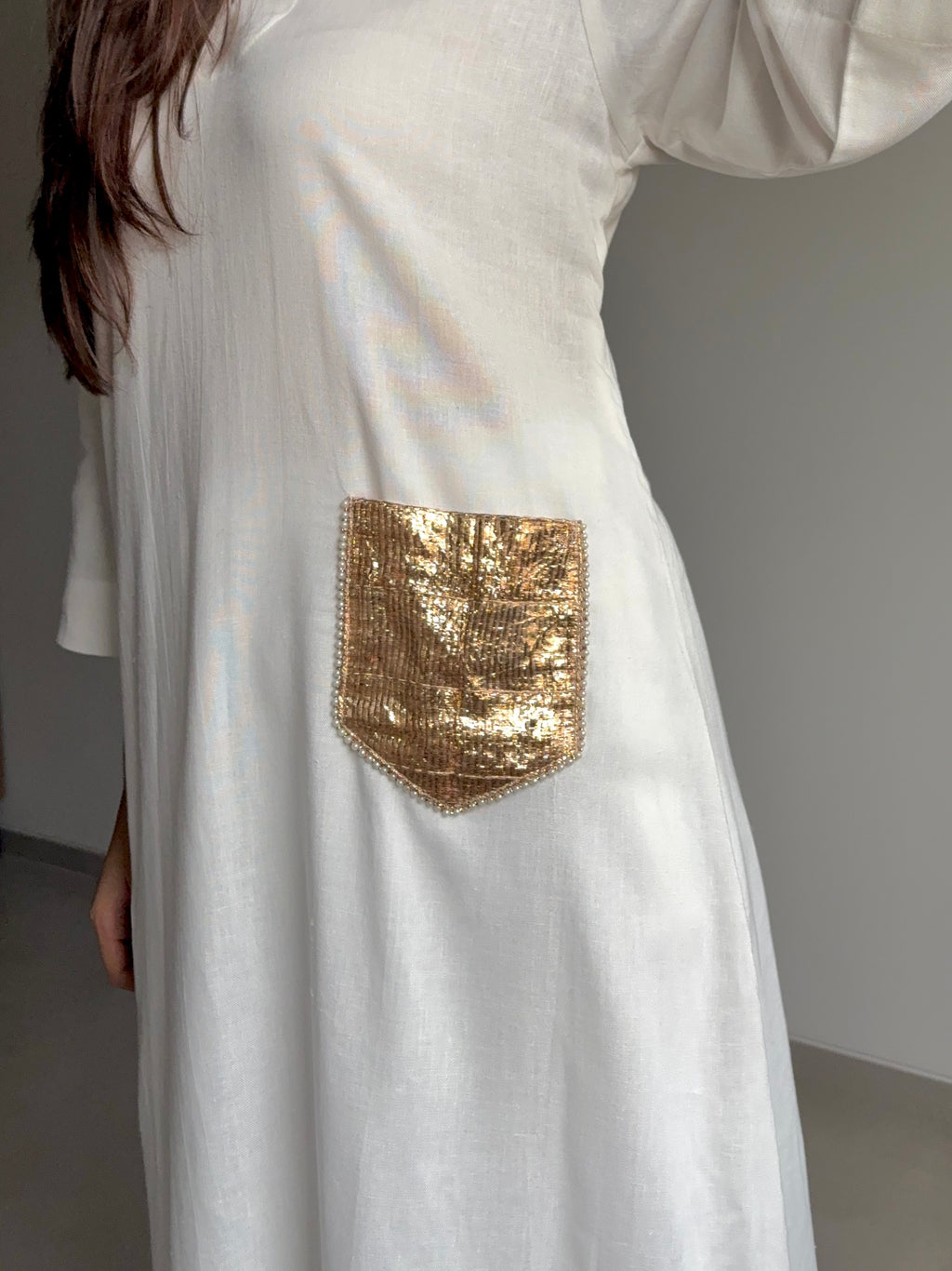 Chandni - Kurta Set with Gota Patti Detailing